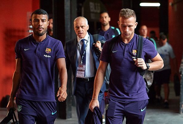 Arthur has comfortably slotted in Barcelona's midfield since his arrival this summer